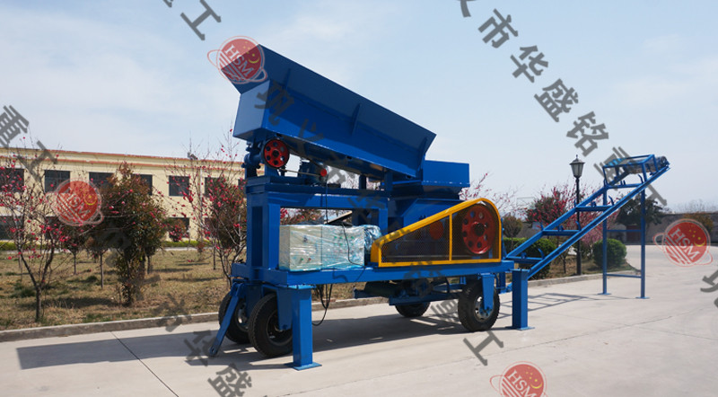 如何選擇有良心的移動對輥破碎機廠家